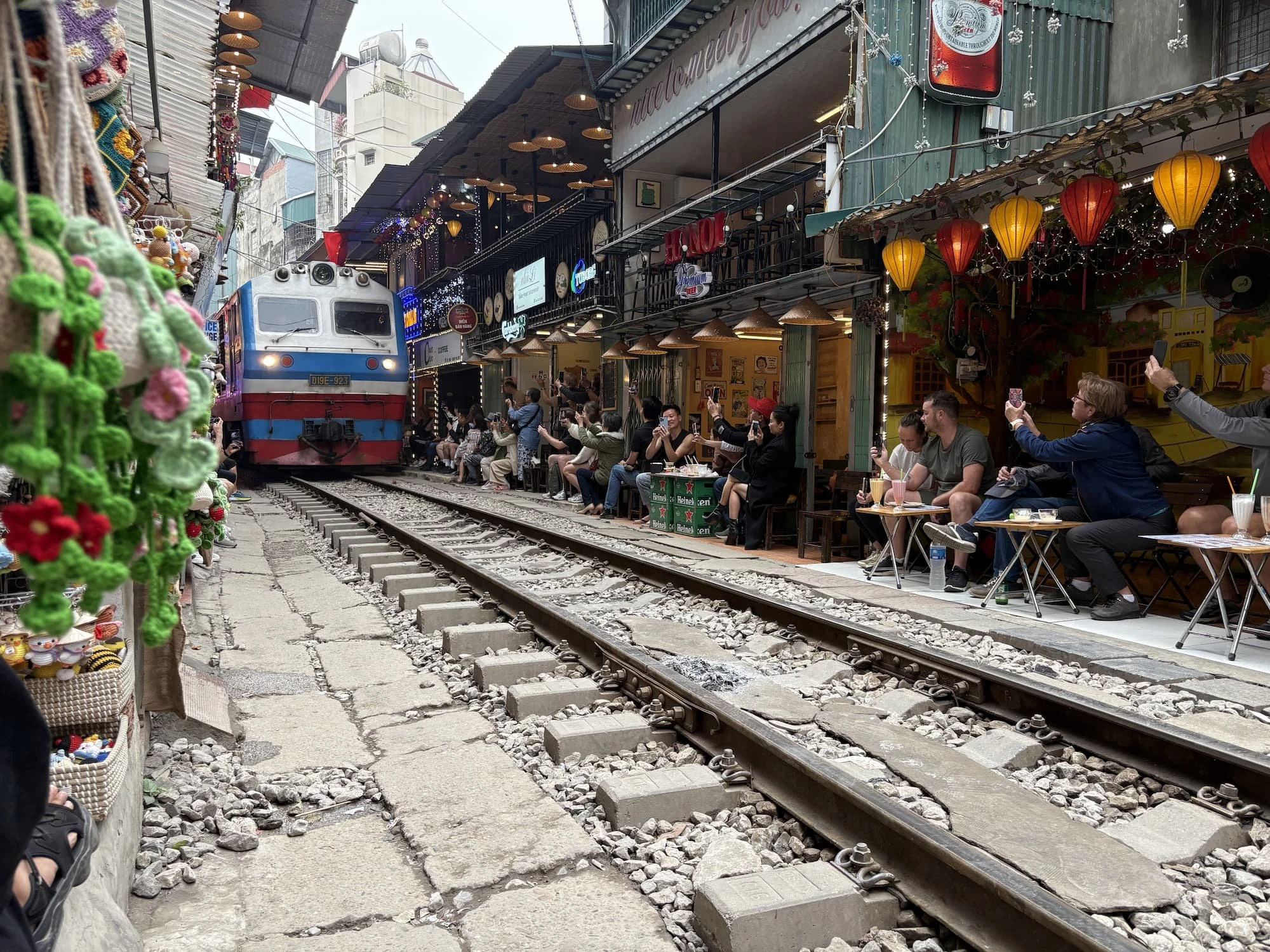 When can you visit Train Street in Hanoi, Vietnam?