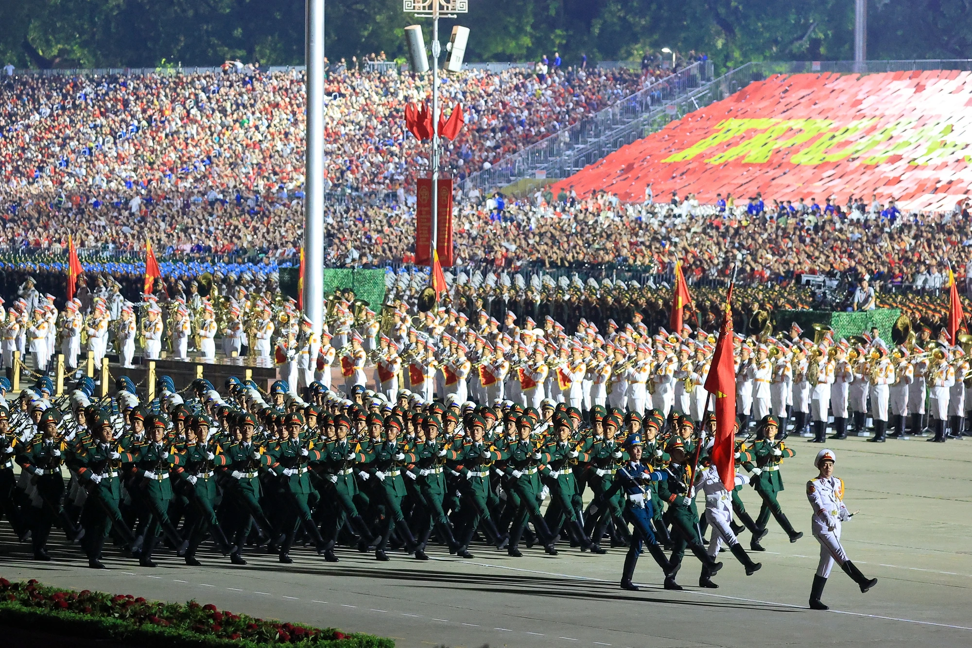 Sơ duyệt Diễu binh, diễu hành A80: Thể hiện khí thế hào hùng, sức mạnh của lực lượng vũ trang nhân dân