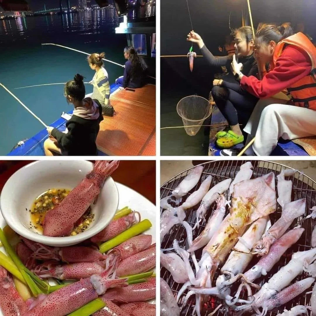 Squid Fishing in Ha Long Bay: A Wigo Tourist's Must-Try Night Adventure (2025) 6 Squid fishing in Ha Long Bay: A must-try night tour